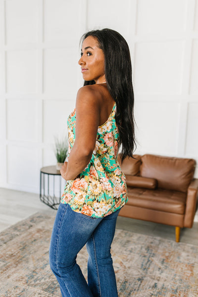 Floral Halter Top