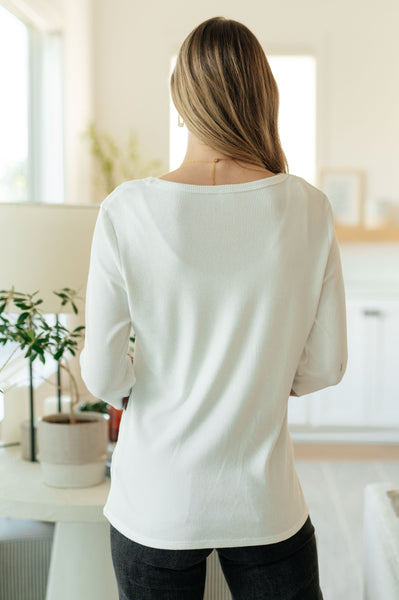 Mauve/Grey Striped Top